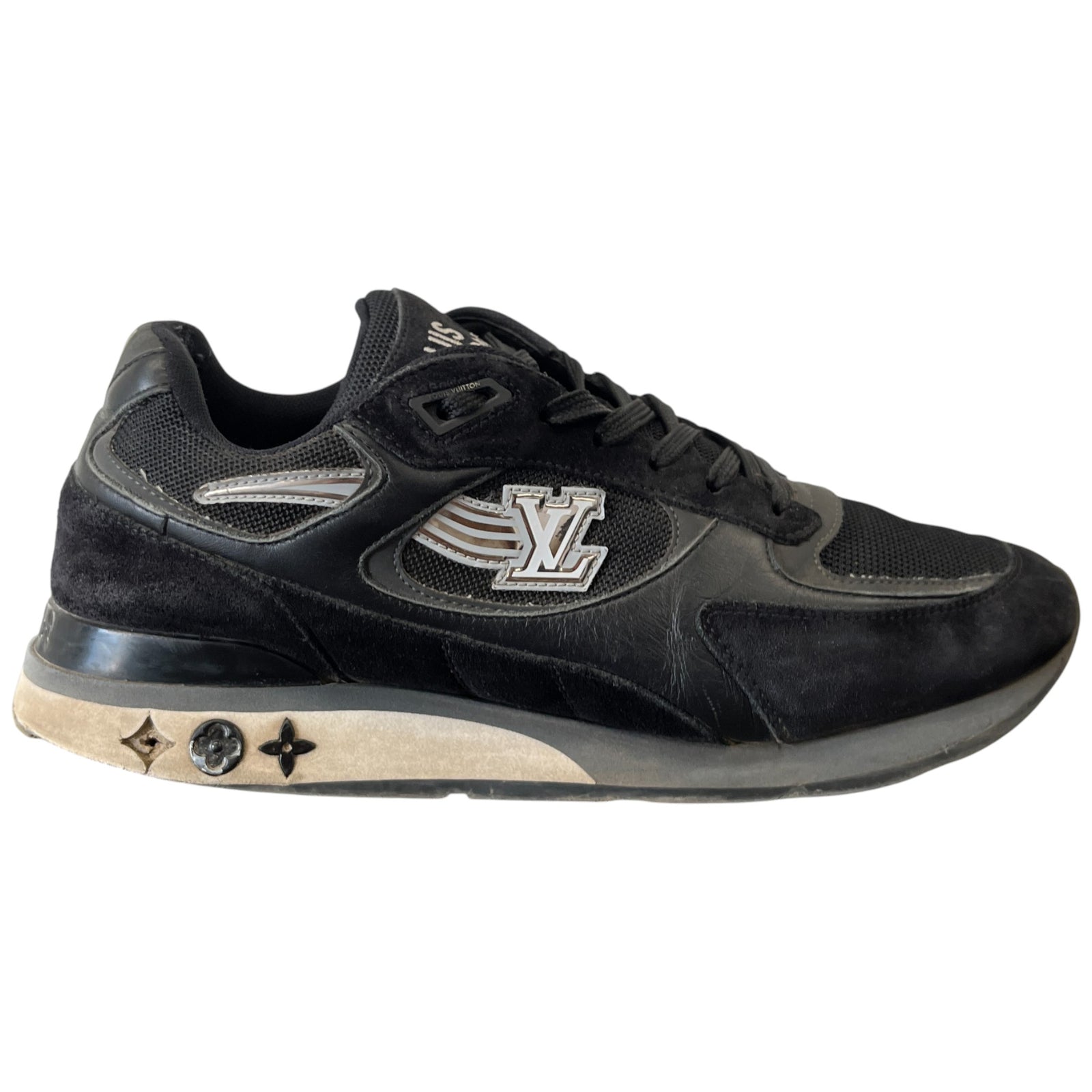Men's Run Away Low Trainers Black Size EU 41 / UK 7 - Photo 1
