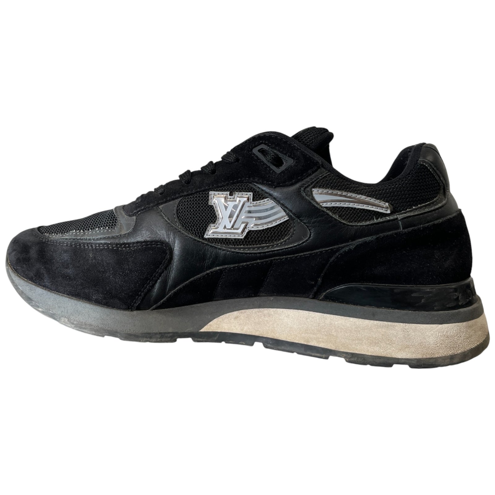 Men's Run Away Low Trainers Black Size EU 41 / UK 7 - Photo 2