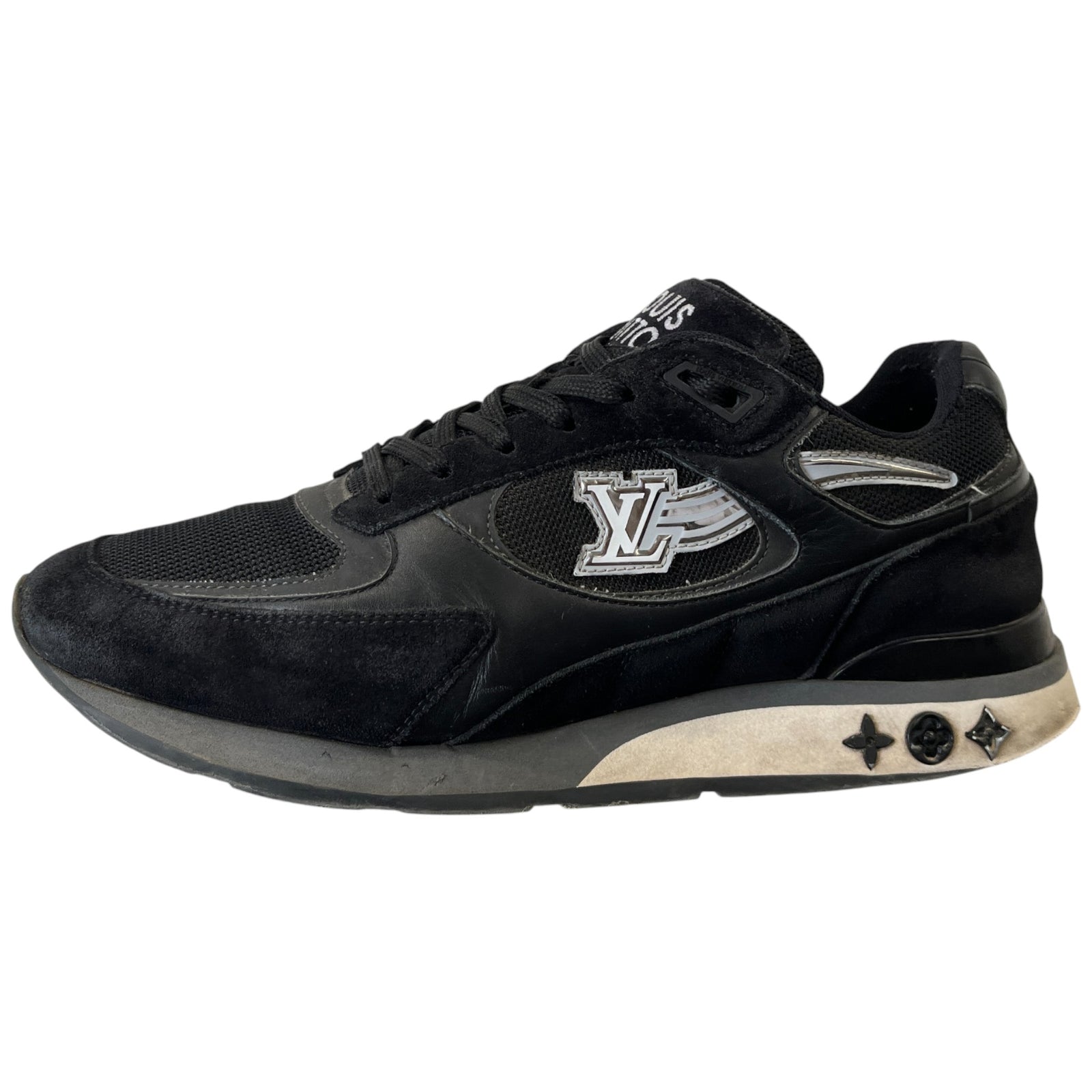 Men's Run Away Low Trainers Black Size EU 41 / UK 7 - Photo 5