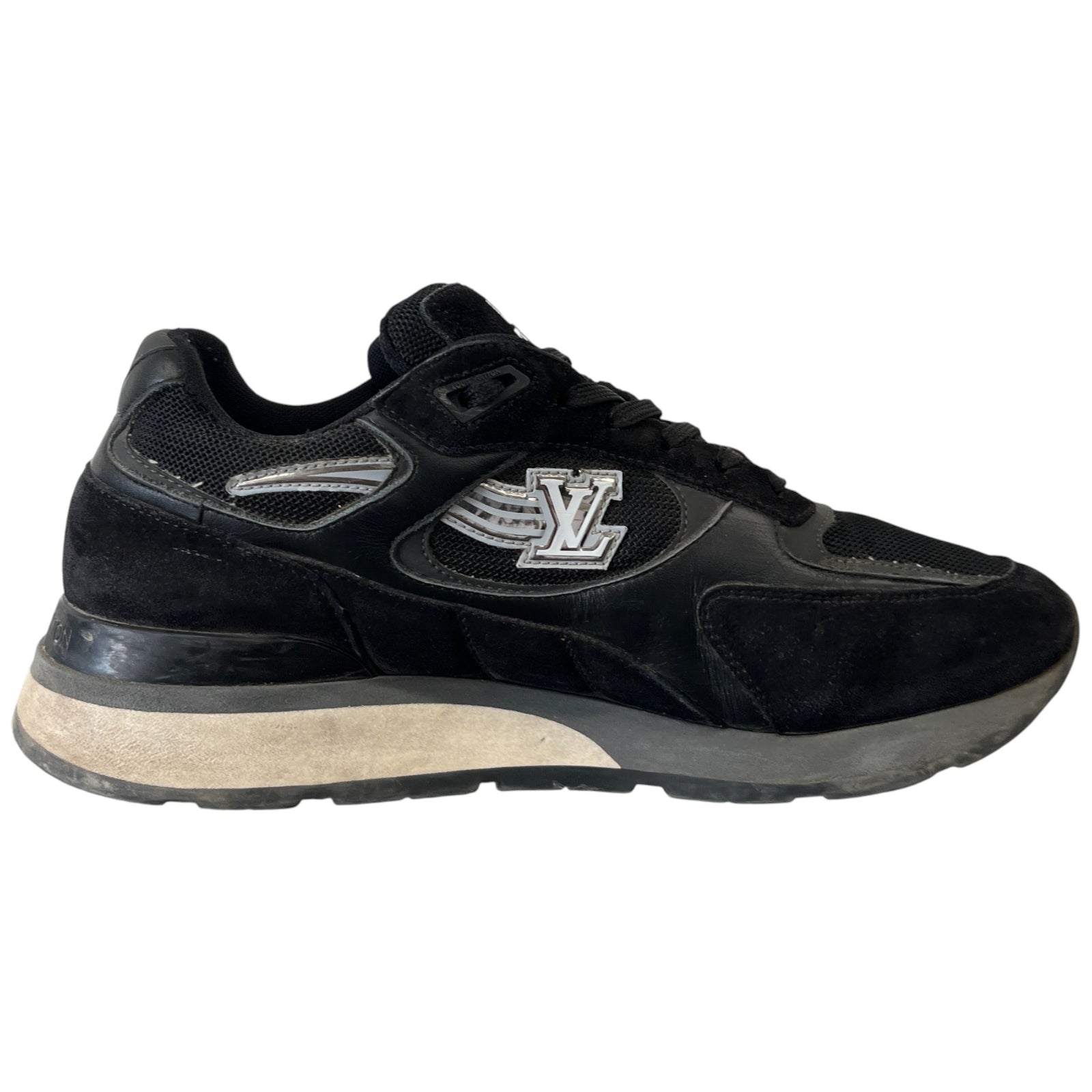 Men's Run Away Low Trainers Black Size EU 41 / UK 7 - Photo 4