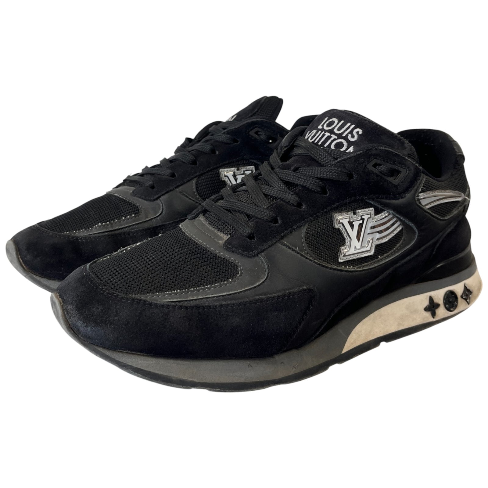 Men's Run Away Low Trainers Black Size EU 41 / UK 7 - Photo 8