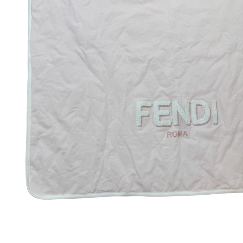Women's Logo Patch Baby Blanket Pink