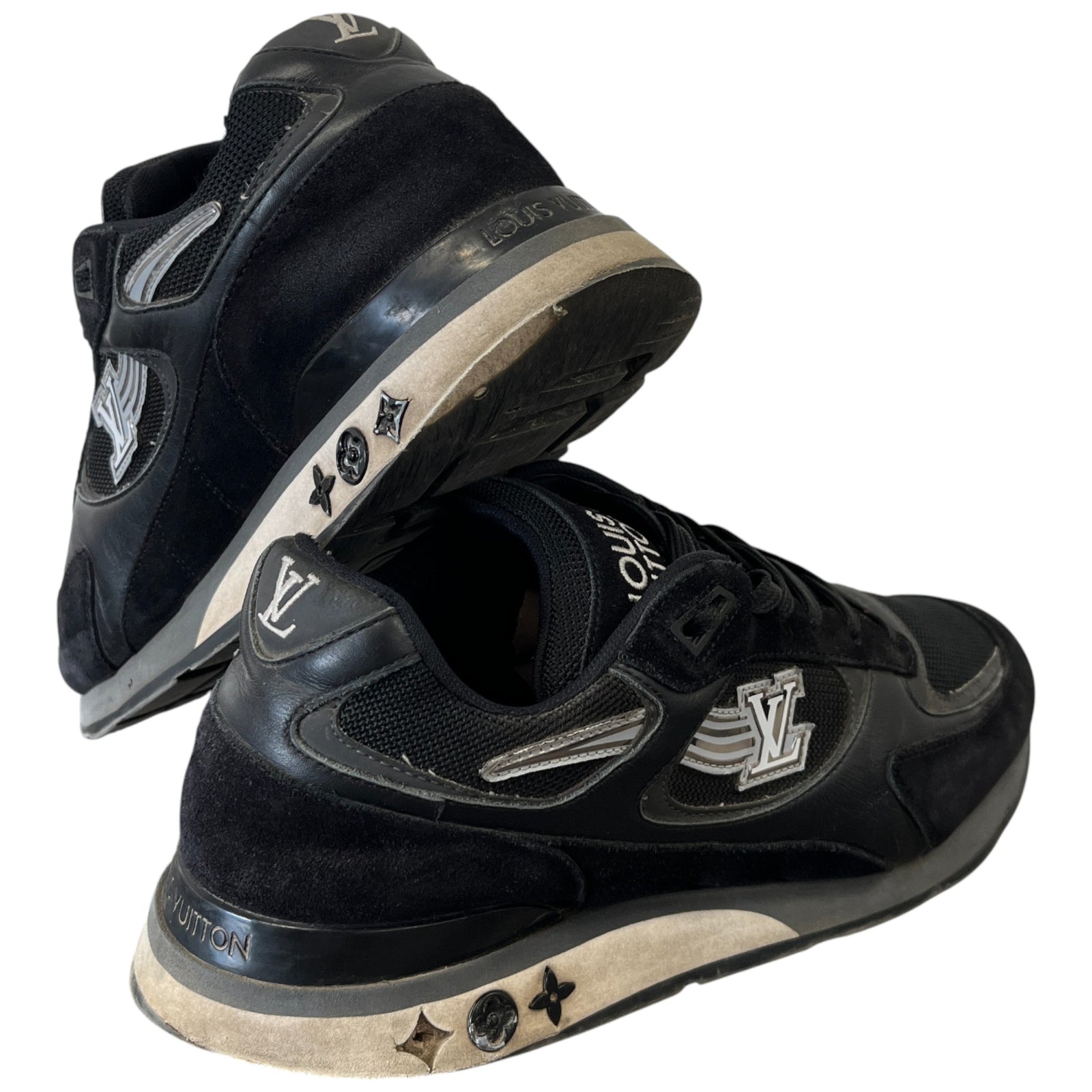 Men's Run Away Low Trainers Black Size EU 41 / UK 7 - Photo 10