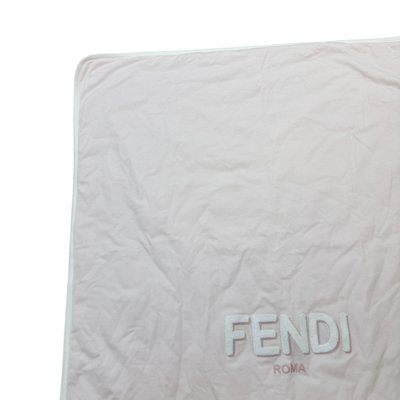 Women's Logo Patch Baby Blanket Pink