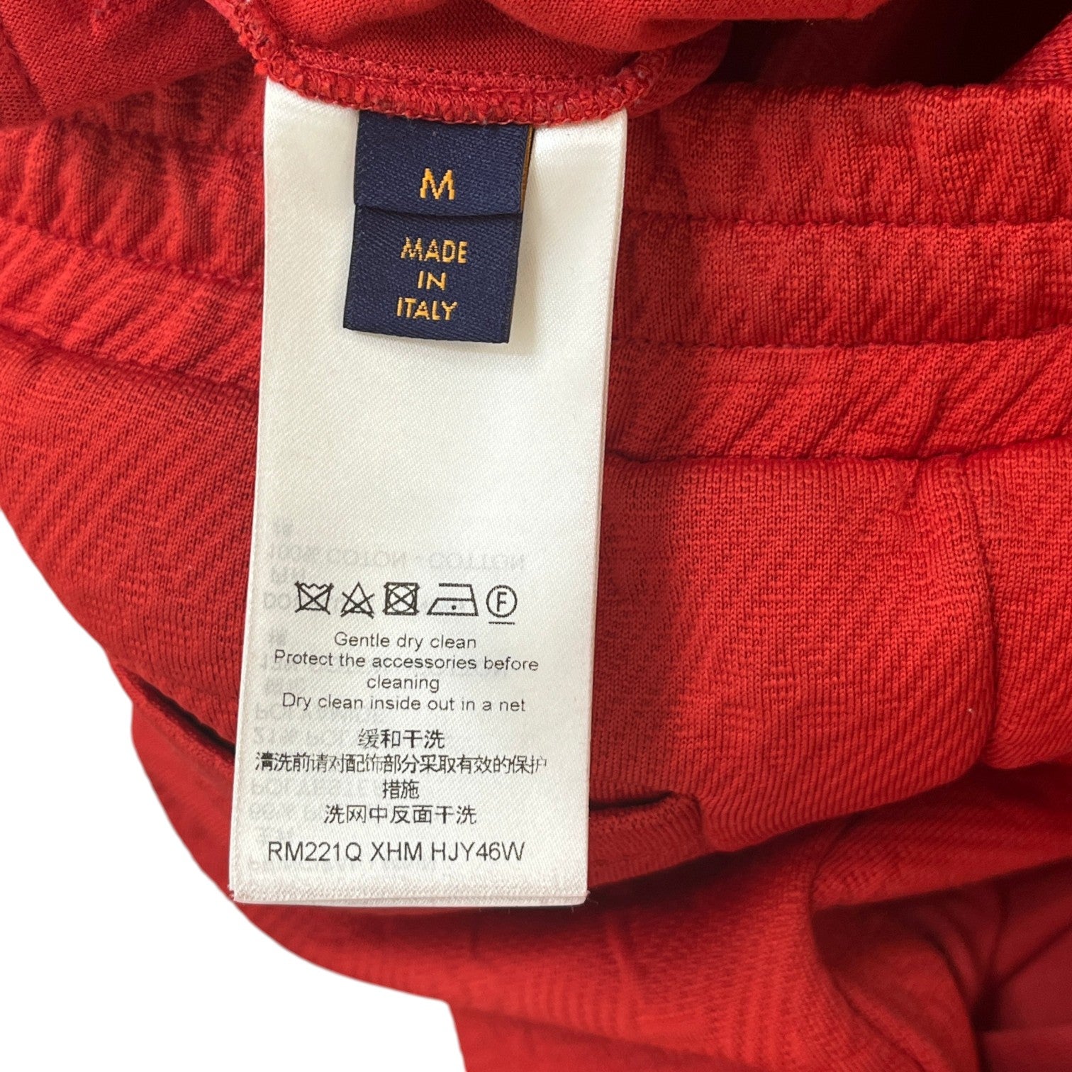Men's Monogram Joggers Red Size M / W32 - Photo 6