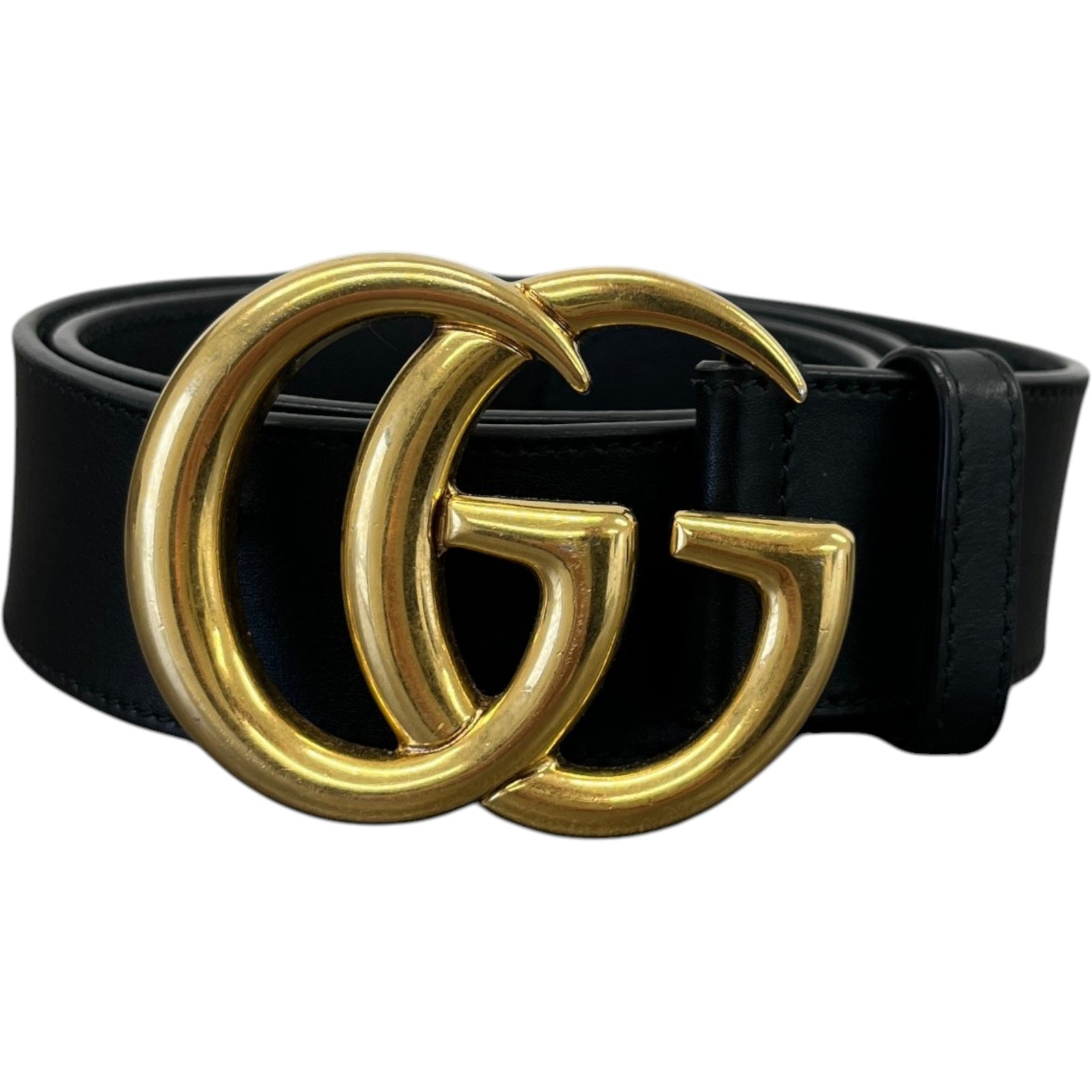 Women's Gg Marmont Belt Black Size 75CM / UK 6 - Photo 1