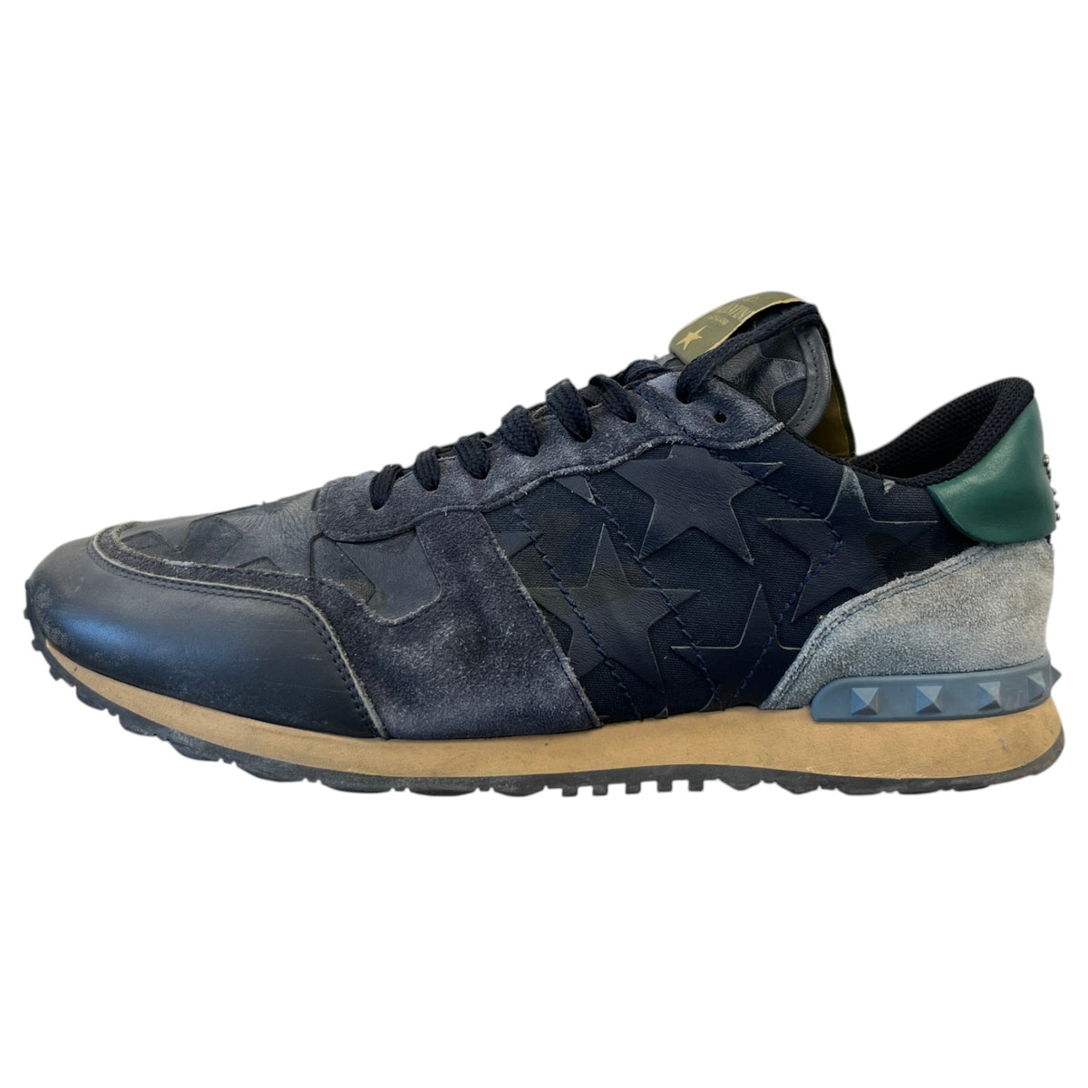 Men's Rock Runner Low Trainers Navy Size UK 11 / EU 45 - Photo 5