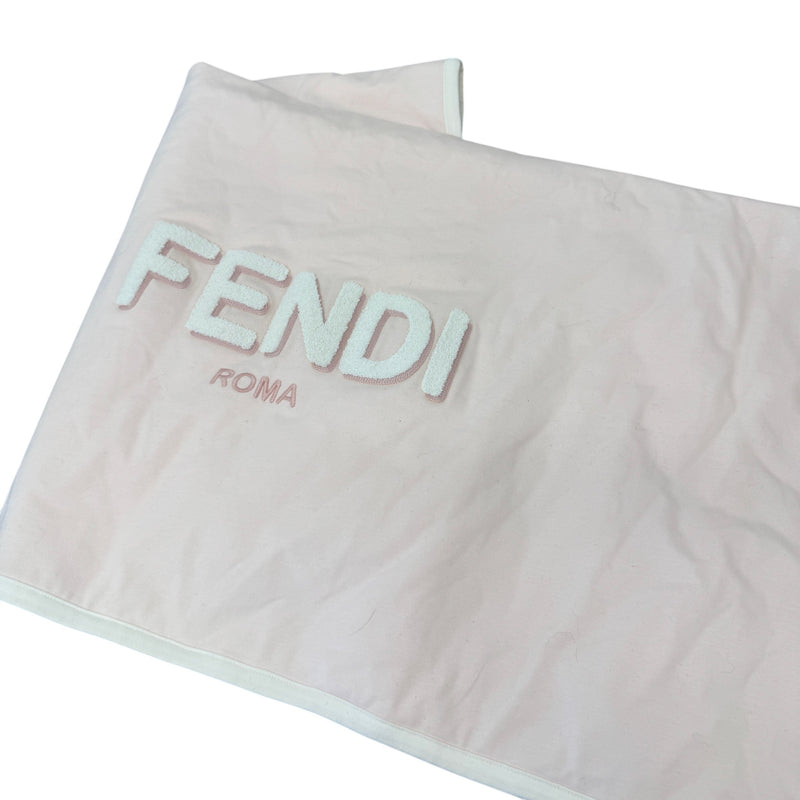 Women's Logo Patch Baby Blanket Pink