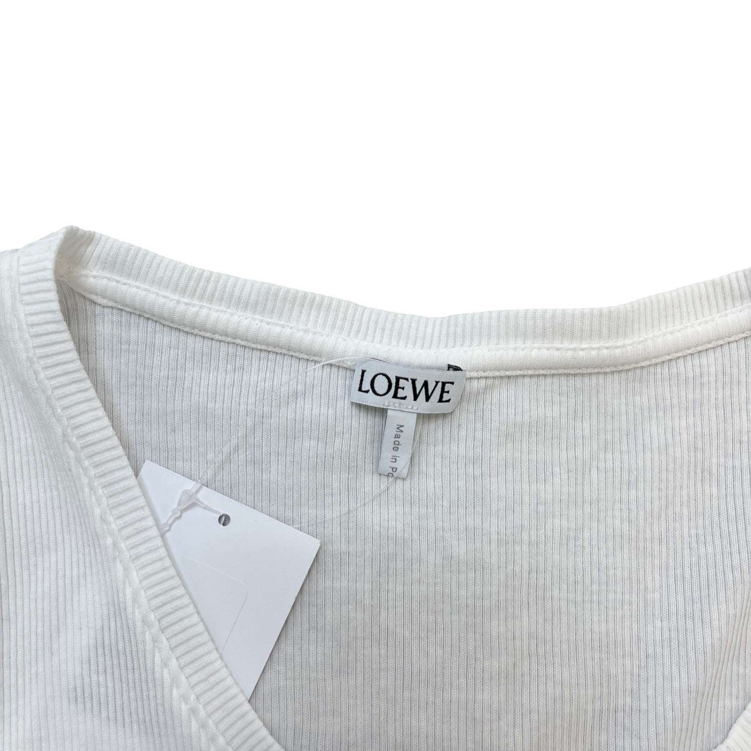 Women's Embroidered Anagram Vest White Size L - Photo 6