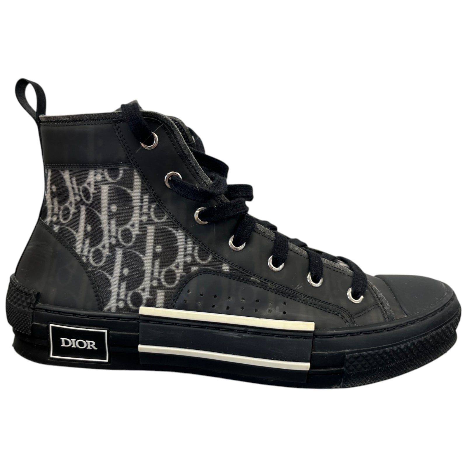 Men's B23 High Trainers Black Size EU 41 / UK 7 - Photo 1