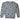 Men's Velour Swallow Print Sweatshirt Grey Size L