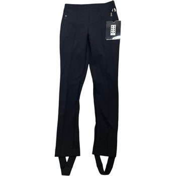 Women's Pantalone Trousers Black Size L / UK 12