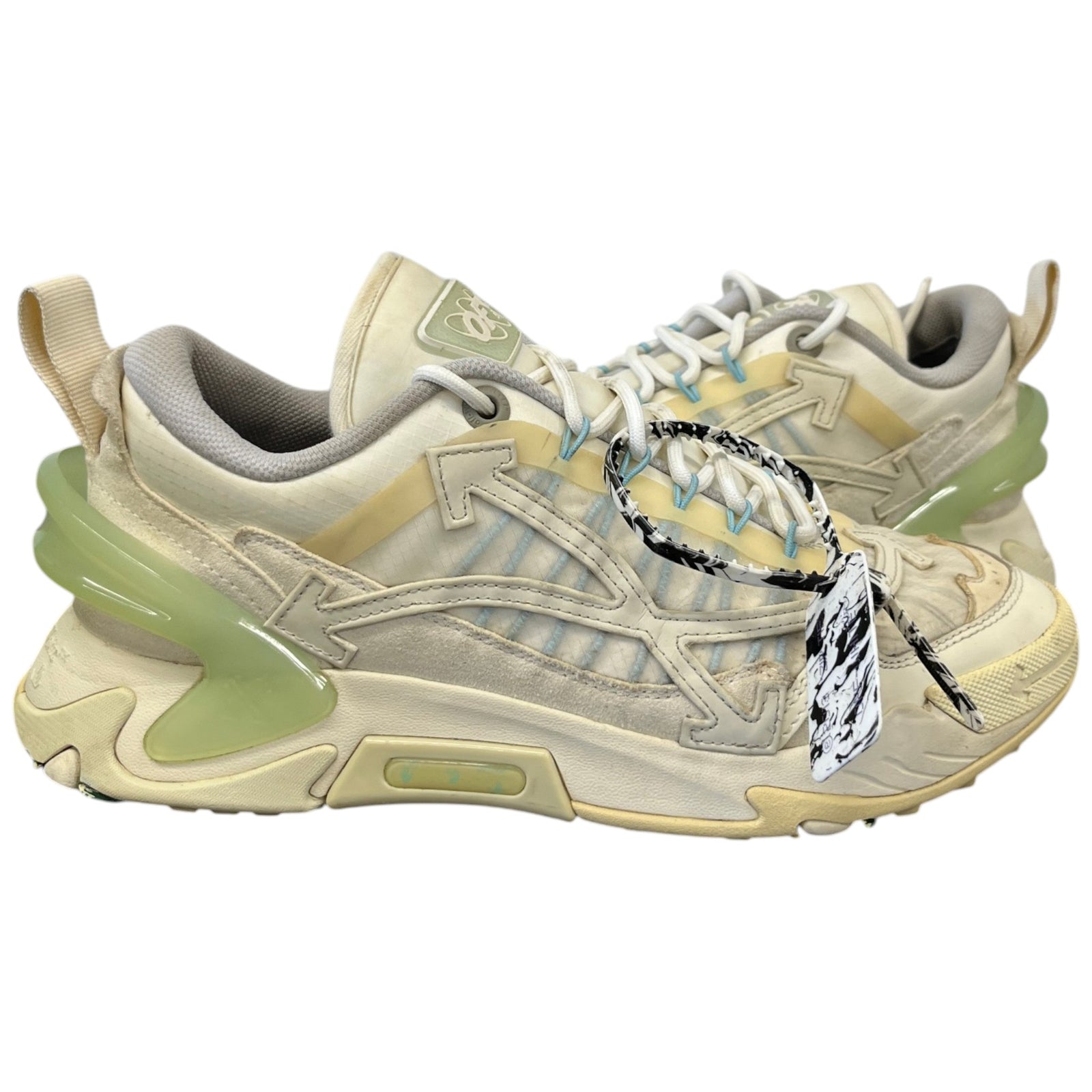 Men's Odsy-2000 Low Trainers Cream Size EU 44 / UK 10 - Photo 3