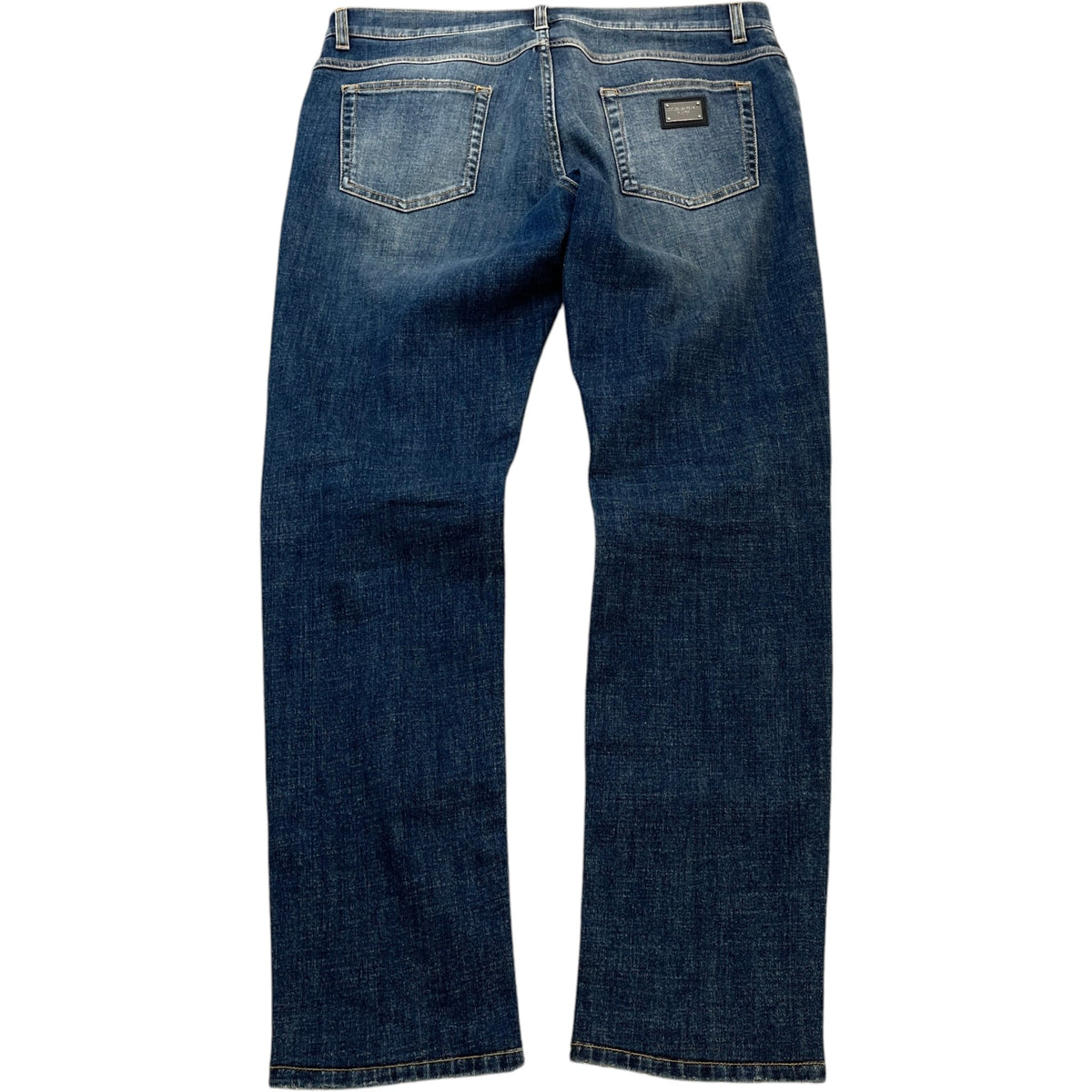 Men's Tab Logo Jeans Blue Size L / W34 - Photo 2