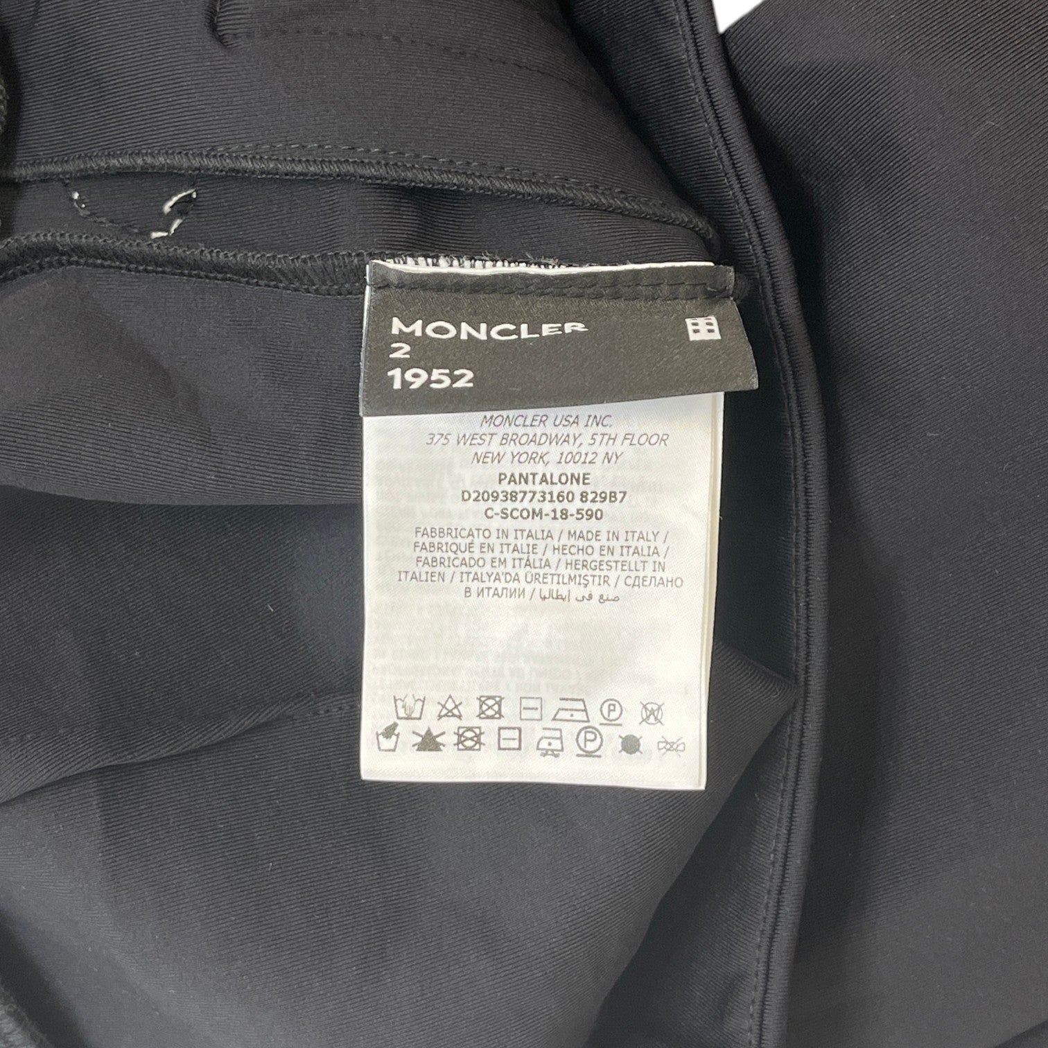 Women's Pantalone Trousers Black Size L / UK 12 - Photo 9