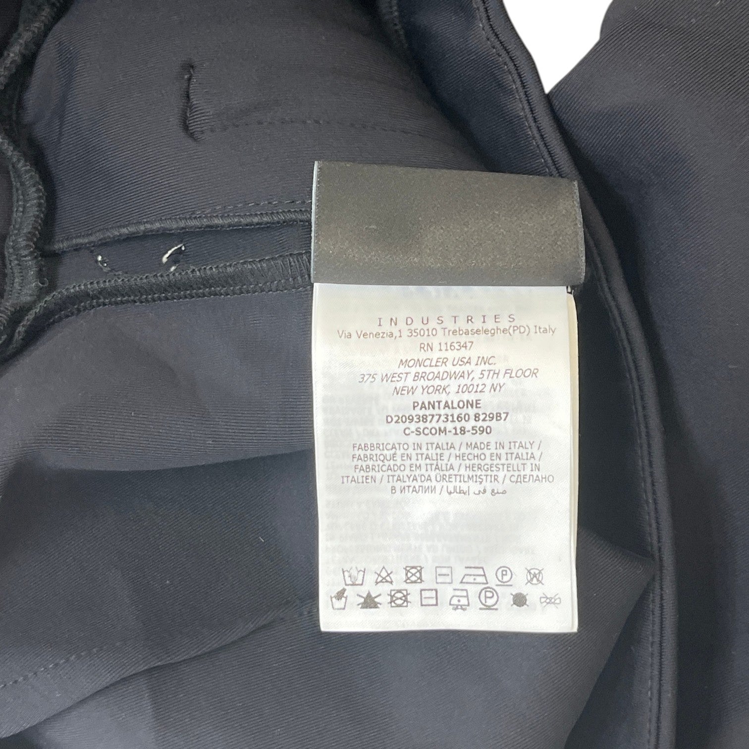 Women's Pantalone Trousers Black Size L / UK 12 - Photo 10