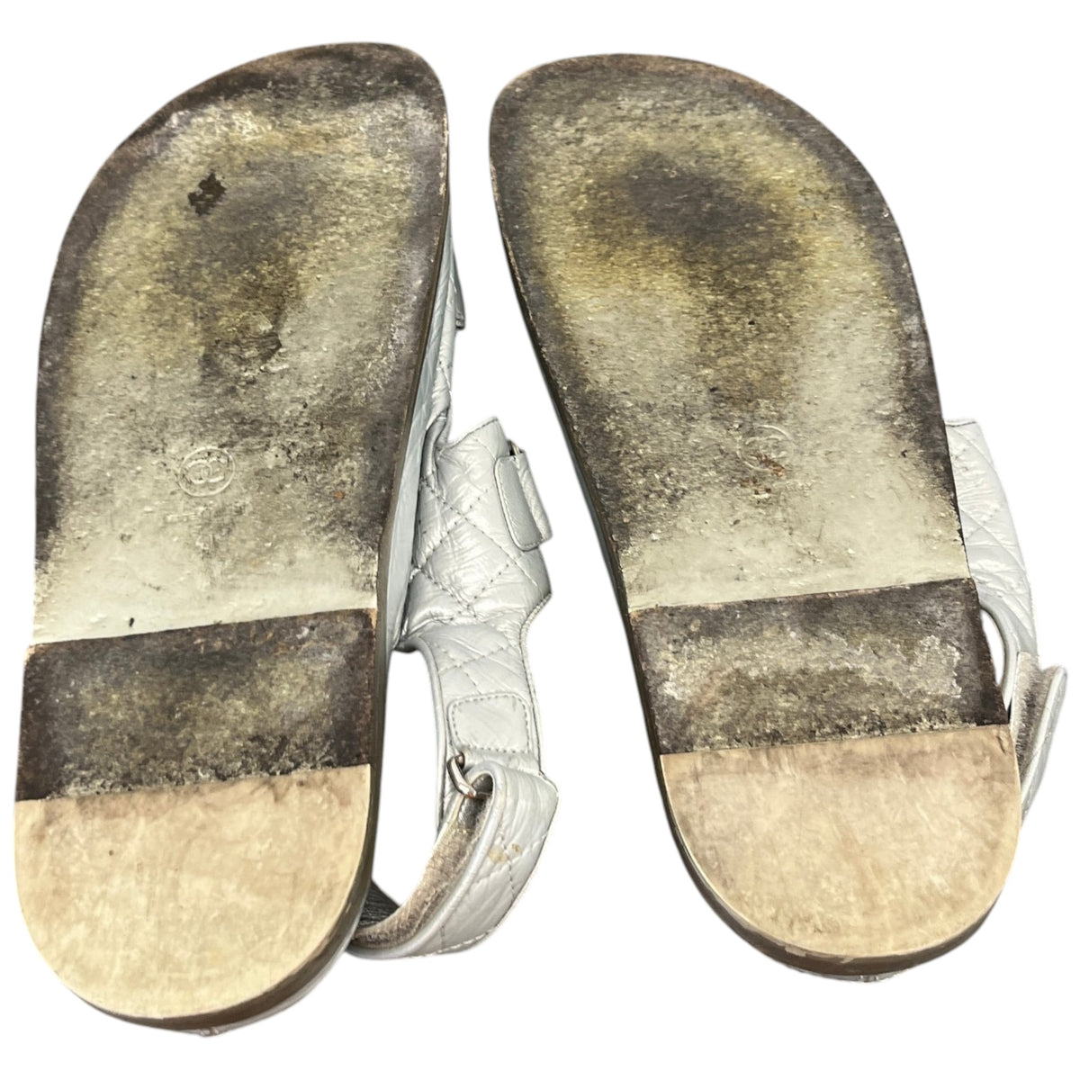 Women's Metallic CC Dad Sandals Silver Size UK 8 / EU 41 - Photo 10