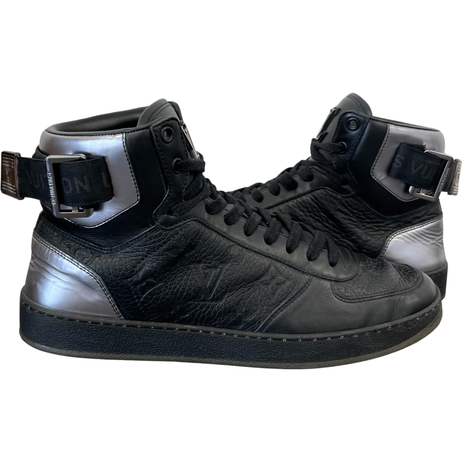 Men's Rivoli High Trainers Black Size EU 41 / UK 7 - Photo 3