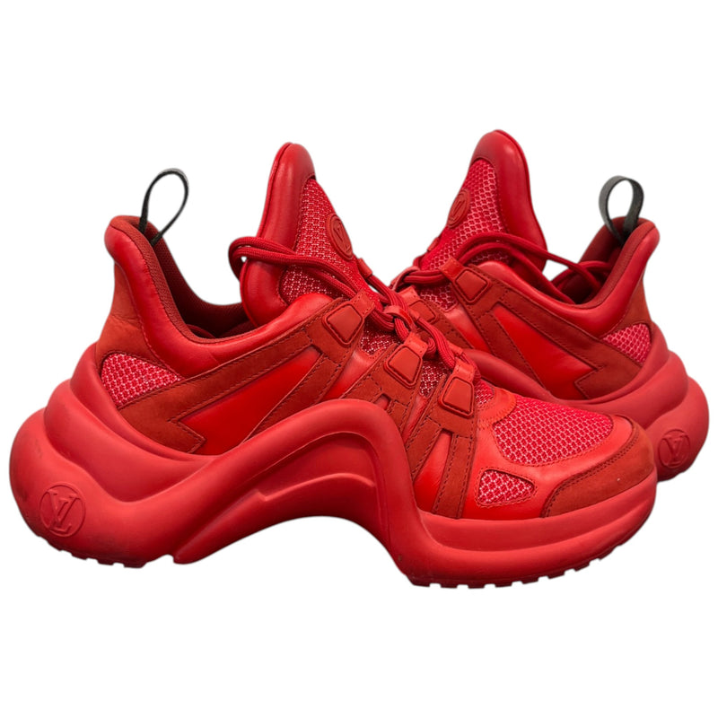 Women's LV Archlight Low Trainers Red Size UK 6 / EU 39