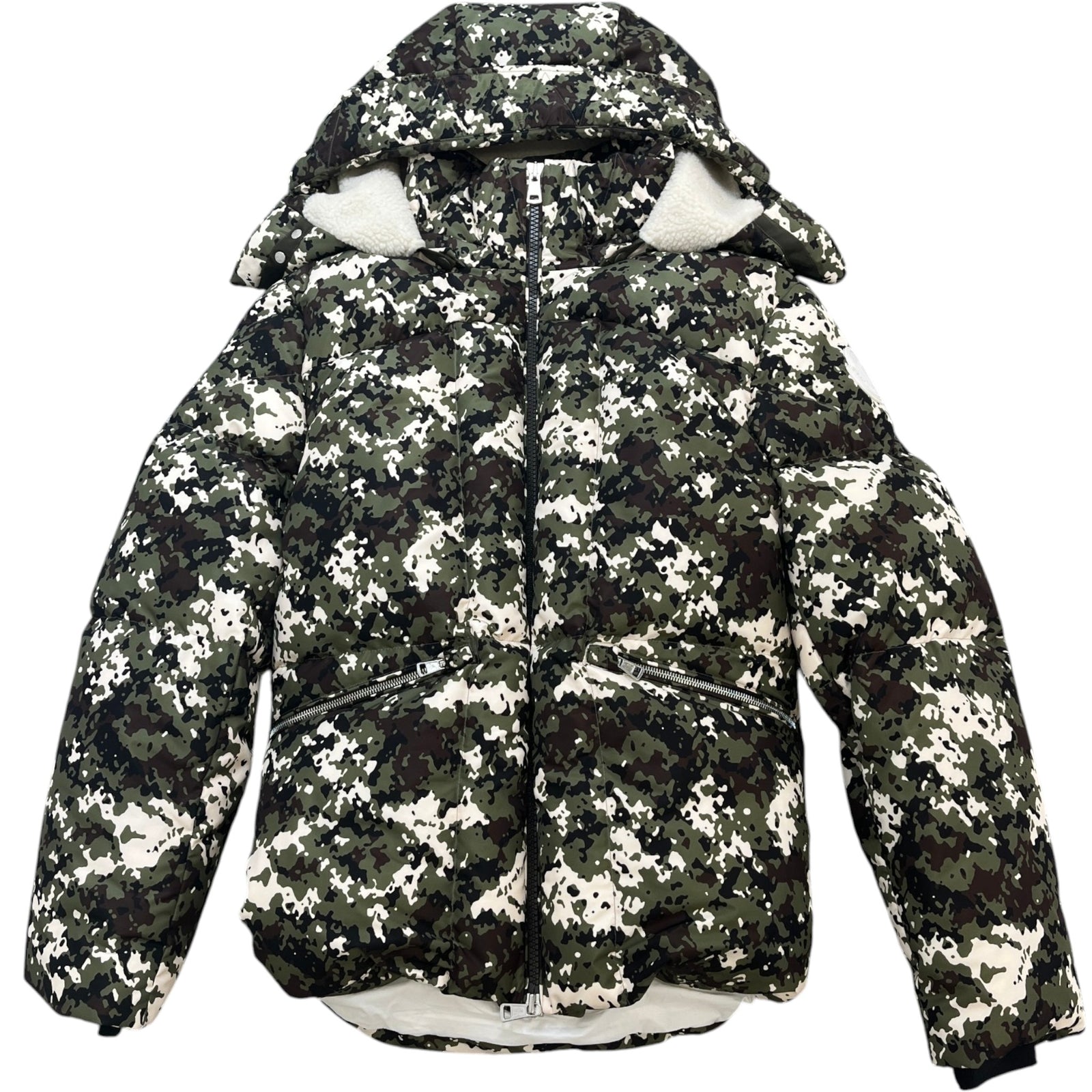 Men's Blanc Down Jacket Khaki Size 3 / L - Photo 1