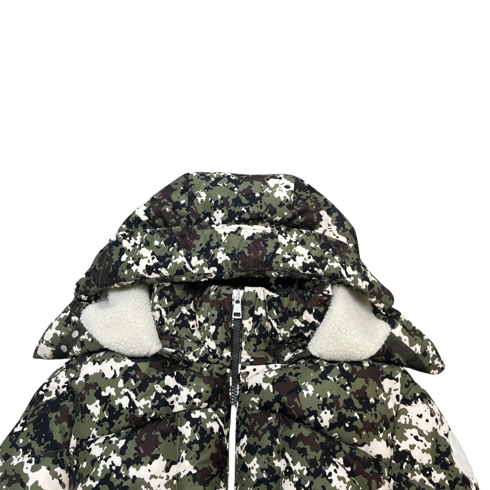 Men's Blanc Down Jacket Khaki Size 3 / L - Photo 5