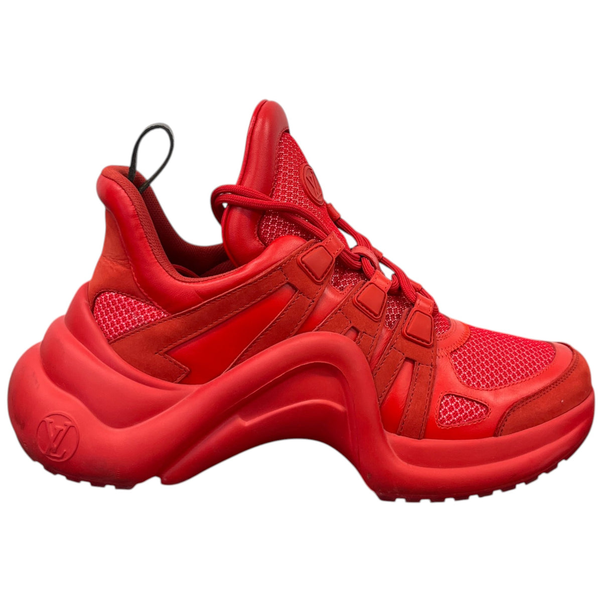 Women's LV Archlight Low Trainers Red Size UK 6 / EU 39 - Photo 1