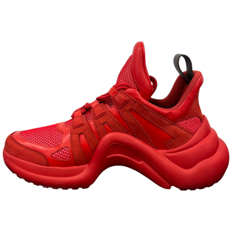 Women's LV Archlight Low Trainers Red Size UK 6 / EU 39