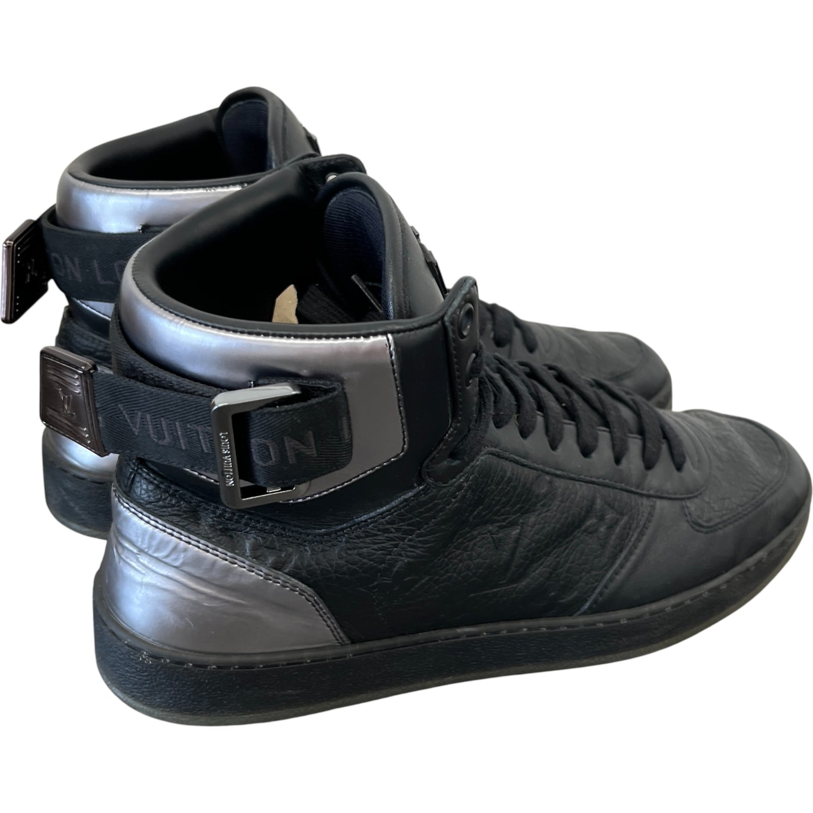 Men's Rivoli High Trainers Black Size EU 41 / UK 7 - Photo 8