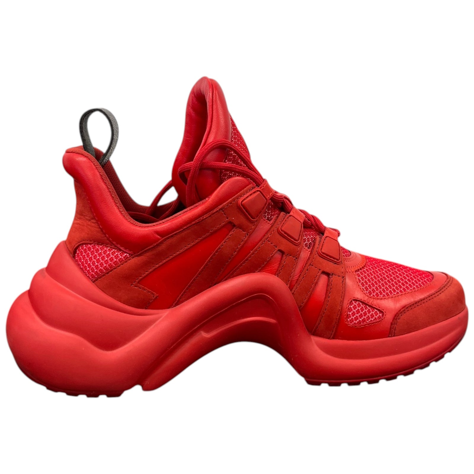 Women's LV Archlight Low Trainers Red Size UK 6 / EU 39 - Photo 4
