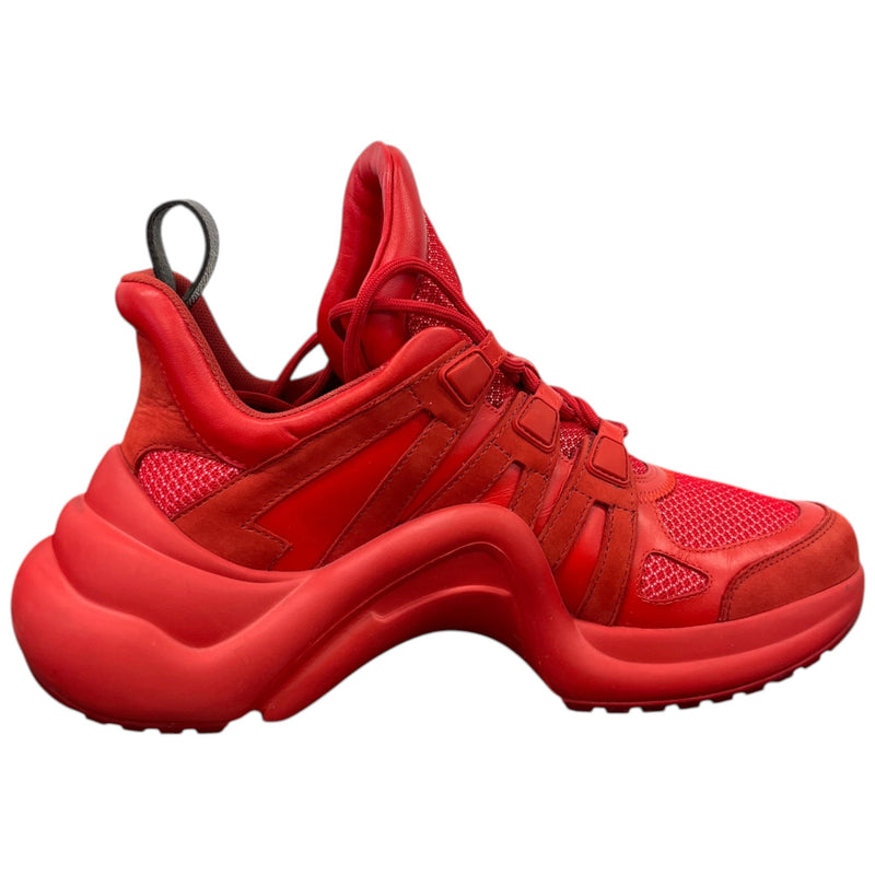 Women's LV Archlight Low Trainers Red Size UK 6 / EU 39
