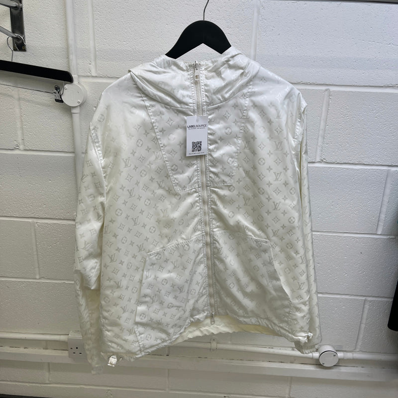 Men's Monogram Reversible Windbreaker White Size XL