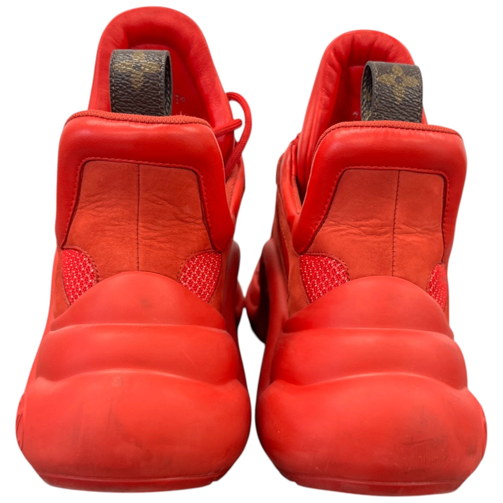 Women's LV Archlight Low Trainers Red Size UK 6 / EU 39 - Photo 7