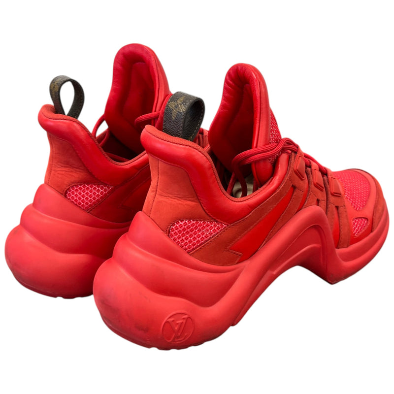 Women's LV Archlight Low Trainers Red Size UK 6 / EU 39