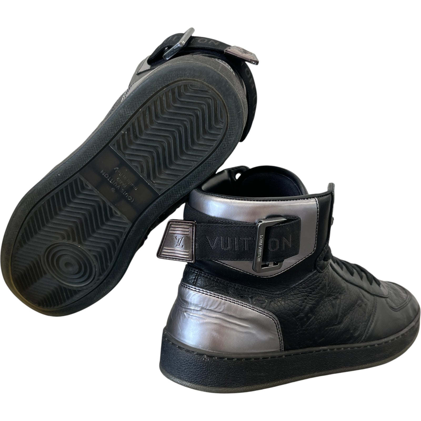 Men's Rivoli High Trainers Black Size EU 41 / UK 7 - Photo 10