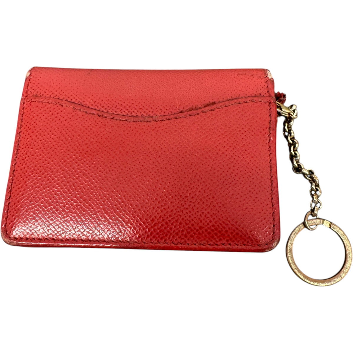 Women's Gancini Closure Keyring Red - Photo 2