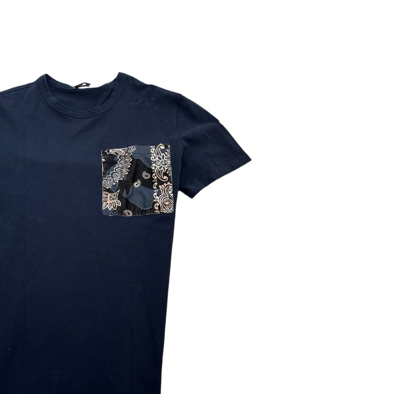 Men's Maglia T-Shirt Navy Size M