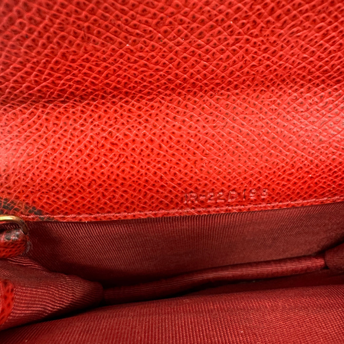 Women's Gancini Closure Keyring Red - Photo 6