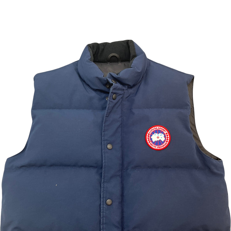 Men's Freestyle Crew Vest Gilet Navy Size L