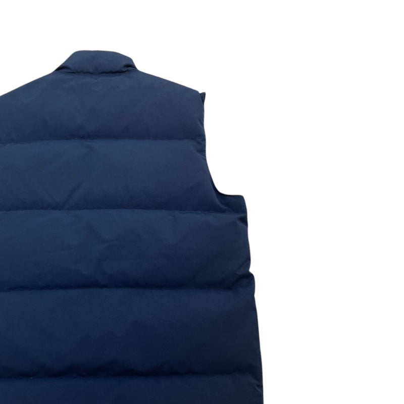 Men's Freestyle Crew Vest Gilet Navy Size L