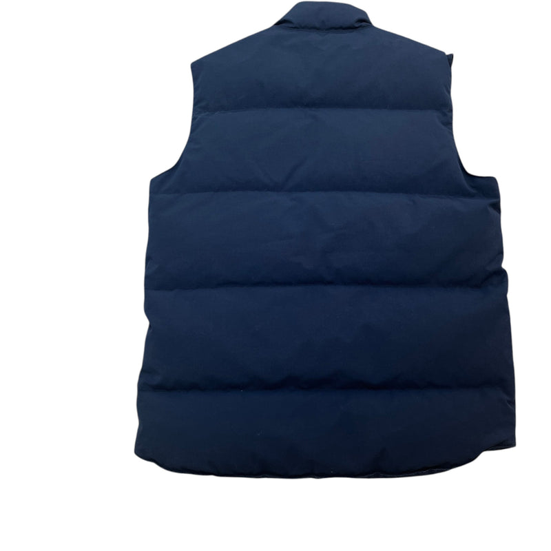 Men's Freestyle Crew Vest Gilet Navy Size L