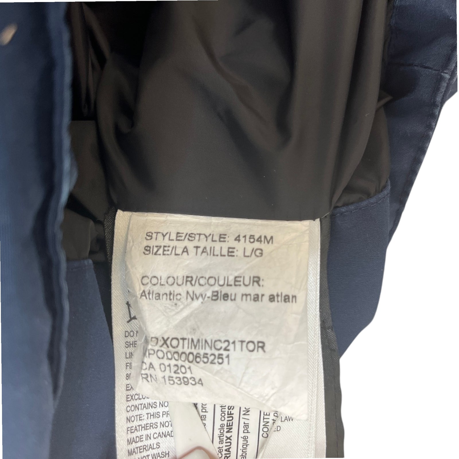 Men's Freestyle Crew Vest Gilet Navy Size L - Photo 8