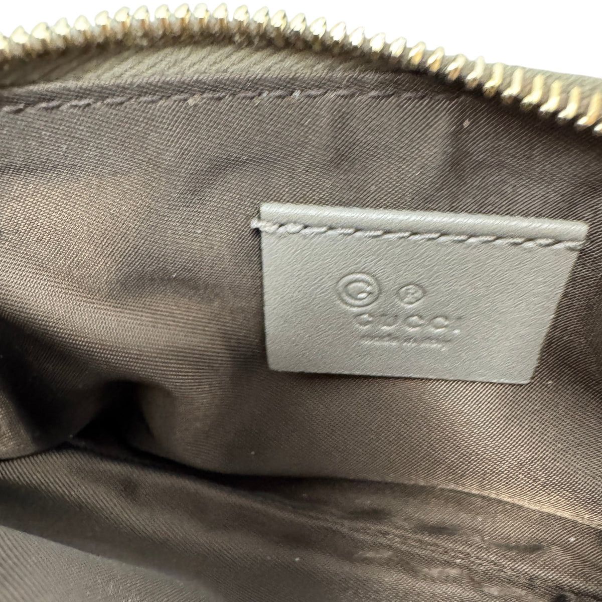 Women's Guccissima Key Pouch Purse Grey - Photo 5