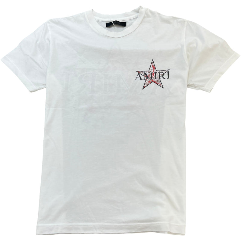 Men's Logo Print T-Shirt White Size S