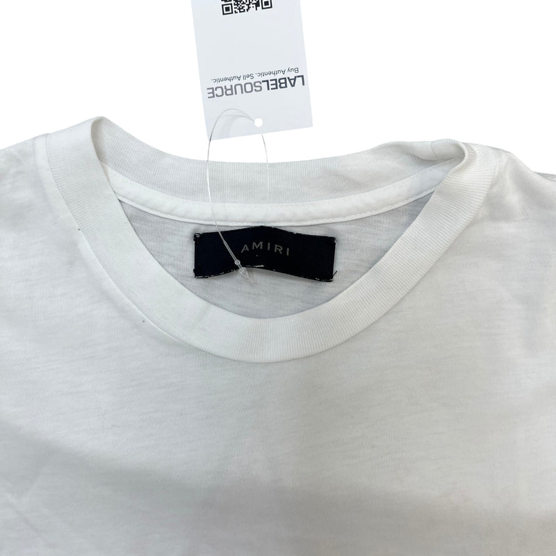 Men's Logo Print T-Shirt White Size S