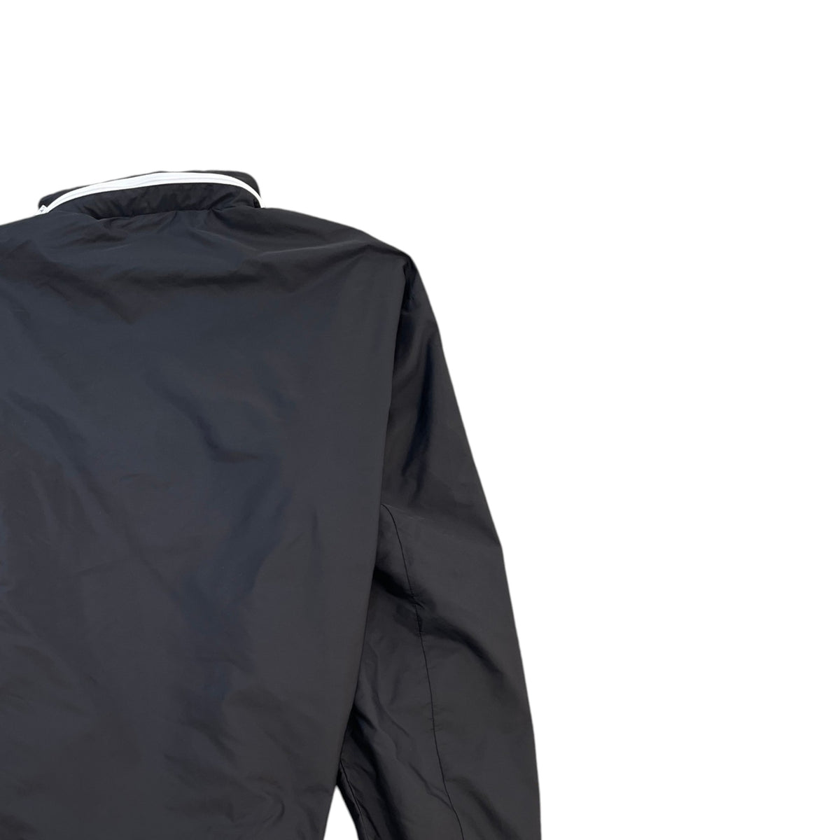Men's Plaque Logo Re-Nylon Windbreaker Black Size XL - Photo 4