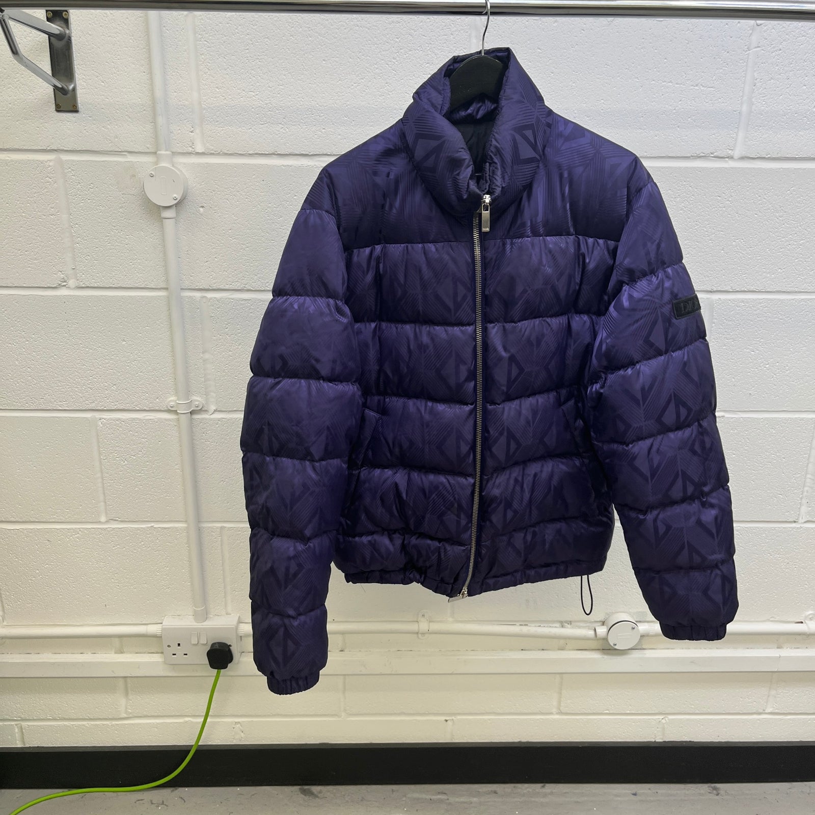 Men's CD Diamond Mirage Ski Capsule Jacket Purple Size L - Photo 8