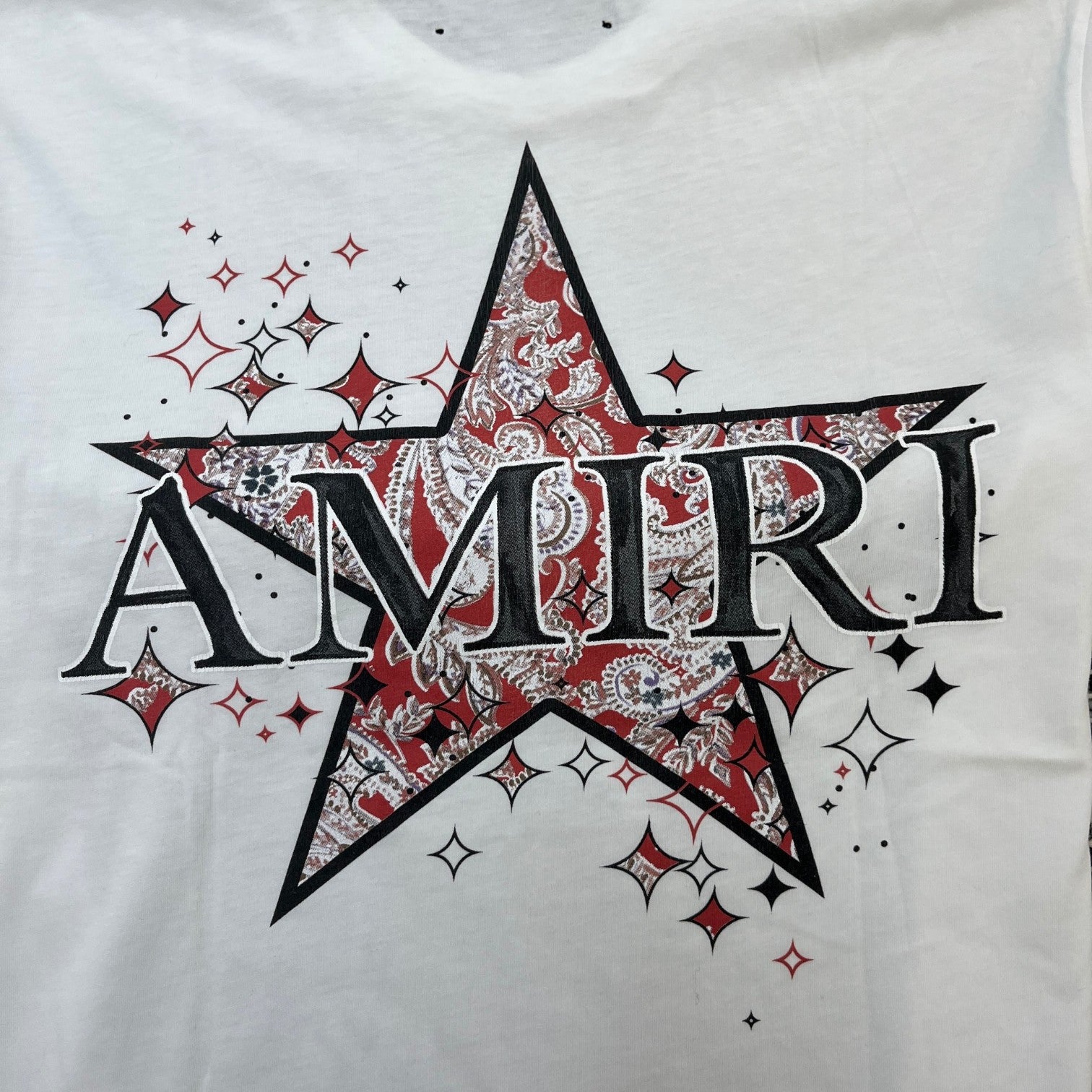 Men's Logo Print T-Shirt White Size S - Photo 7