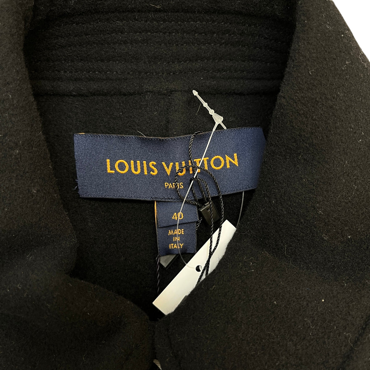 Women's Belted Trapeze Monogram Jacket Black Size S / UK 8 - Photo 6