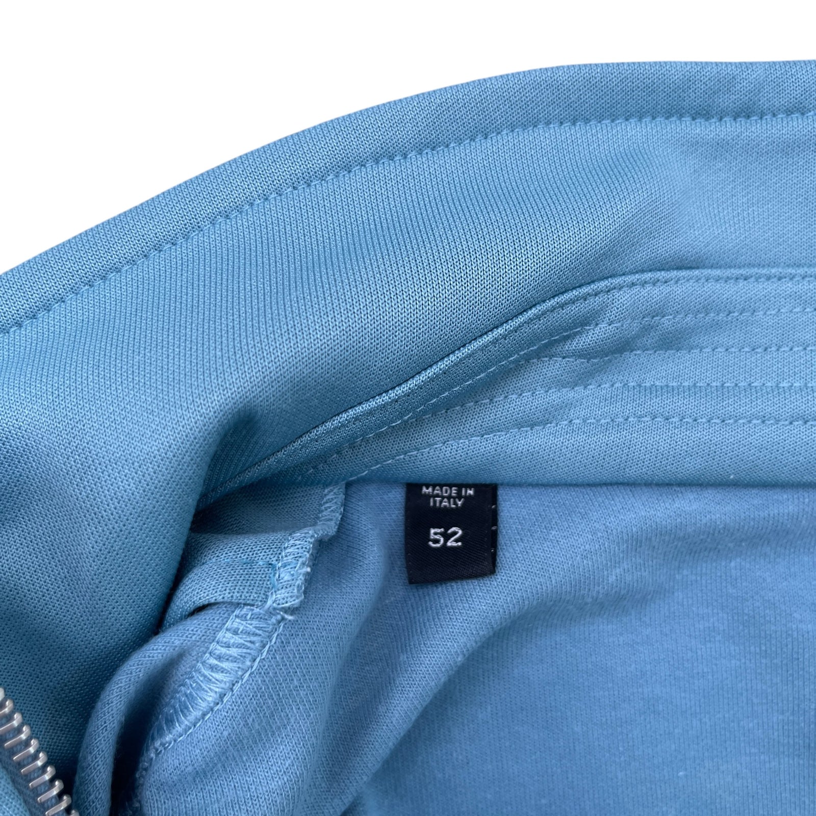 Men's Technical Jersey Track Jacket Blue Size IT 52 / UK XL - Photo 6