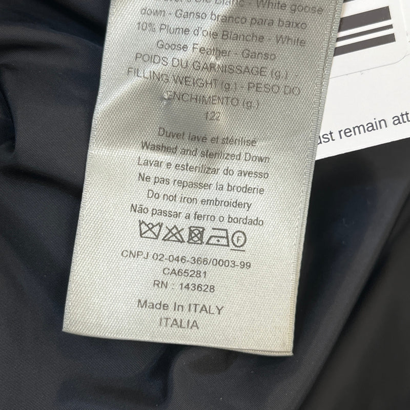Men's Oblique Down Jacket Blue Size L
